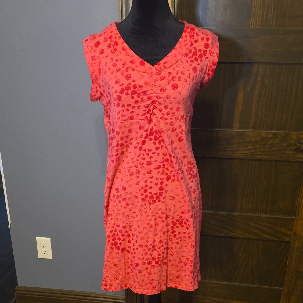 Columbia Pink Patterned Sleeveless Dress